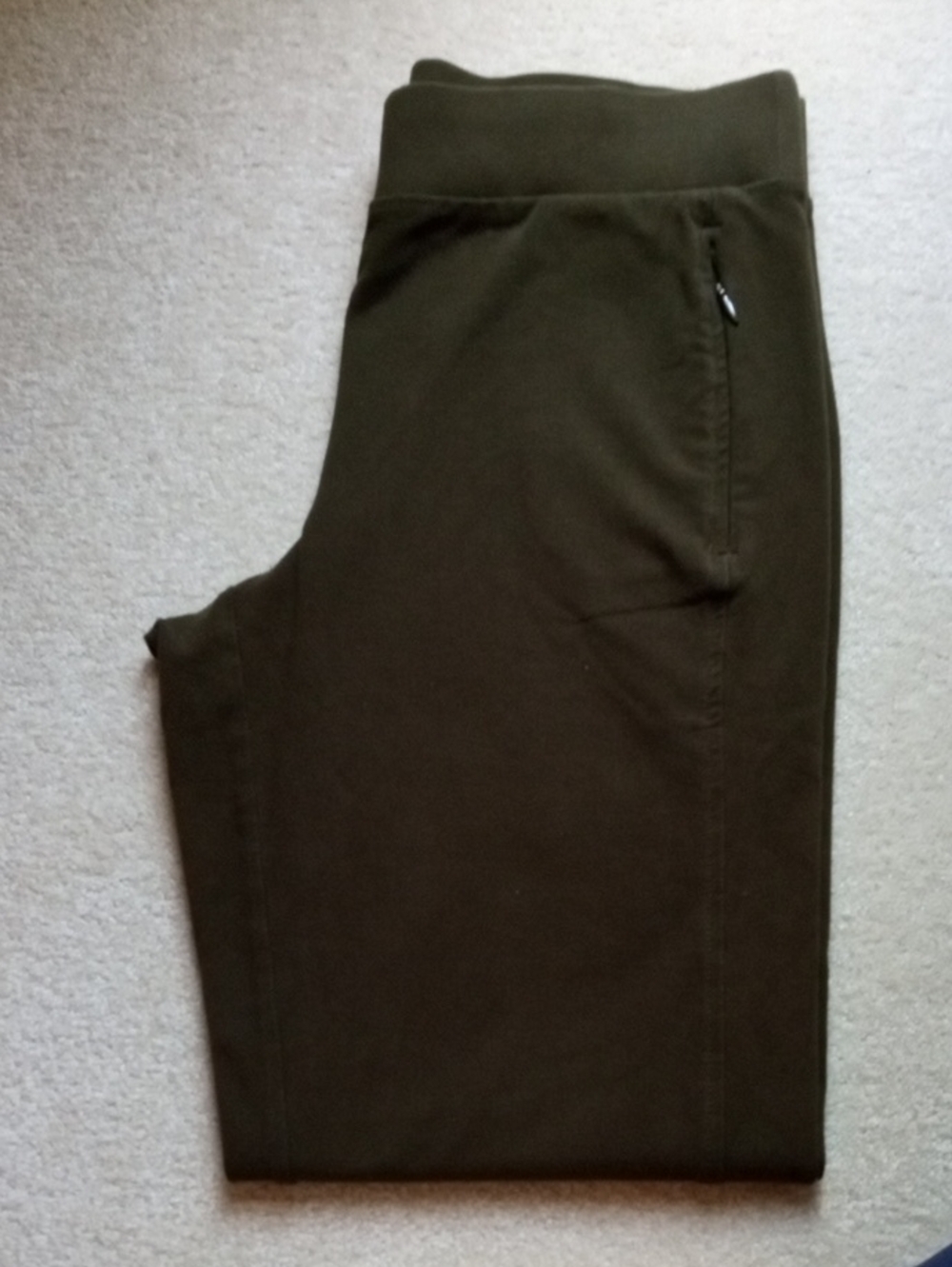 Mises Talbots Dk. Olive Green  Straight Leg Pant Size Small